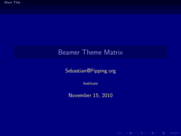 Theme "Antibes", color theme "albatross"