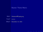 Theme "Bergen", color theme "albatross"