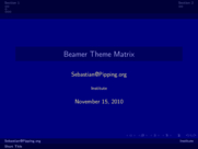 Theme "Berlin", color theme "albatross"