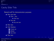Theme "Berlin", color theme "albatross"