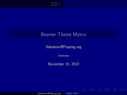 Theme "Copenhagen", color theme "albatross"