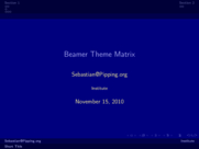 Theme "Dresden", color theme "albatross"