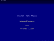 Theme "Montpellier", color theme "albatross"