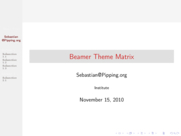 Theme "Berkeley", color theme "beaver"