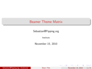 Theme "Boadilla", color theme "beaver"