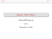 Theme "Darmstadt", color theme "beaver"