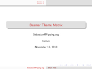 Theme "Warsaw", color theme "beaver"