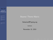 Theme "PaloAlto", color theme "beetle"