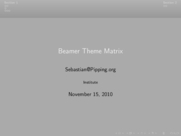 Theme "Singapore", color theme "beetle"