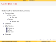Theme "CambridgeUS", color theme "crane"