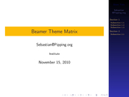 Theme "Marburg", color theme "crane"