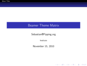 Theme "Antibes", color theme "default"