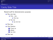 Theme "Berlin", color theme "default"
