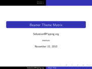 Theme "Copenhagen", color theme "default"