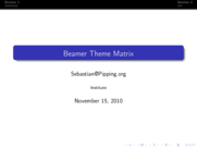 Theme "Frankfurt", color theme "default"