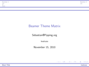 Theme "Szeged", color theme "default"