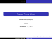 Theme "Warsaw", color theme "default"