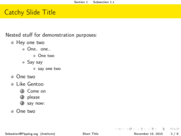 Theme "AnnArbor", color theme "dove"