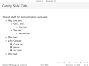 Theme "CambridgeUS", color theme "dove"