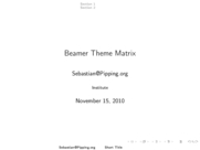 Theme "Malmoe", color theme "dove"