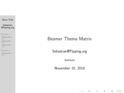 Theme "PaloAlto", color theme "dove"