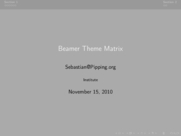 Theme "Frankfurt", color theme "fly"