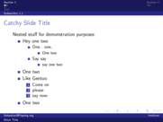 Theme "Berlin", color theme "lily"