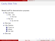 Theme "CambridgeUS", color theme "lily"