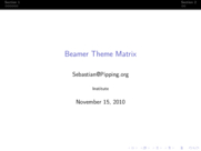 Theme "Frankfurt", color theme "lily"