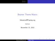 Theme "Malmoe", color theme "lily"