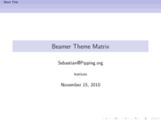 Theme "Antibes", color theme "seahorse"