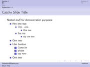 Theme "Berlin", color theme "seahorse"