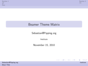 Theme "Ilmenau", color theme "seahorse"