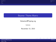 Theme "Ilmenau", color theme "whale"
