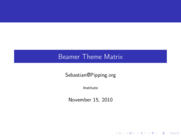 Theme "Rochester", color theme "whale"