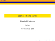 Theme "Antibes", color theme "wolverine"