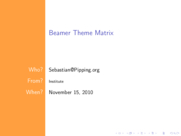 Theme "Bergen", color theme "wolverine"