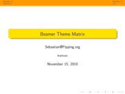 Theme "Frankfurt", color theme "wolverine"