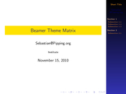 Theme "Marburg", color theme "wolverine"