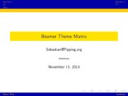 Theme "Szeged", color theme "wolverine"